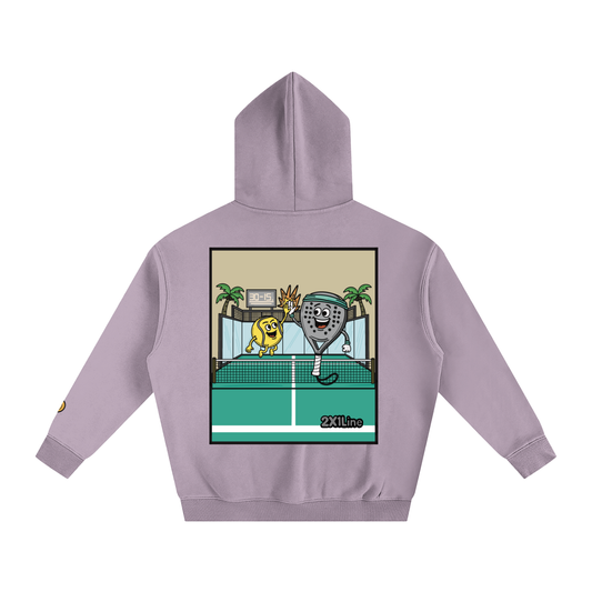 Limited Edition Padel Racket & Ball | Oversize Fleeced Hoodie