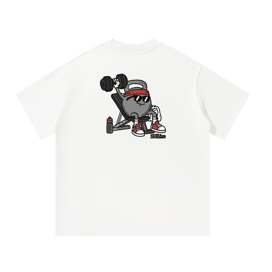 Kettlebell with Dumbbell | Oversized T-Shirt