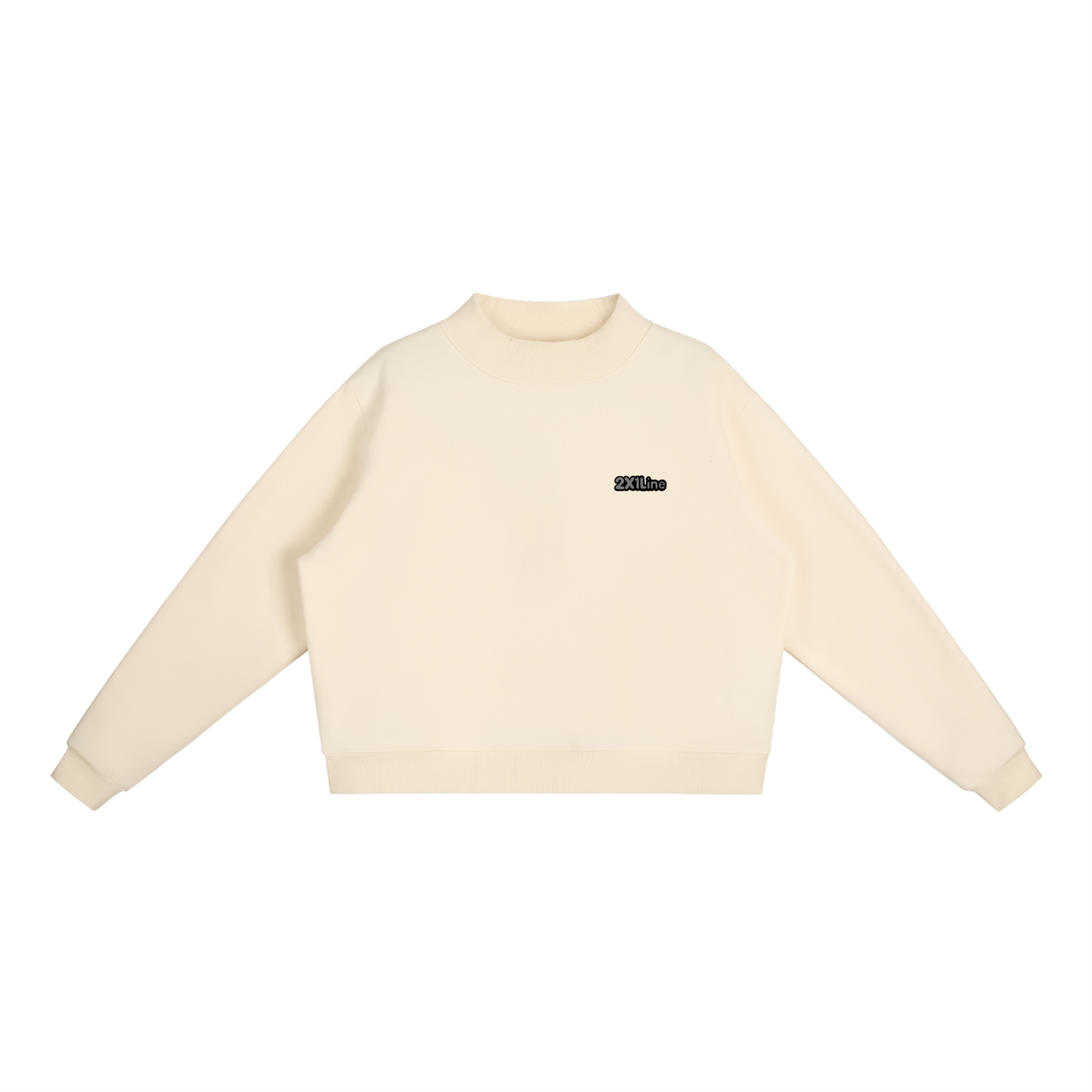 Angry Tennis Ball | Essential Mock-Neck Sweatshirt | Womens