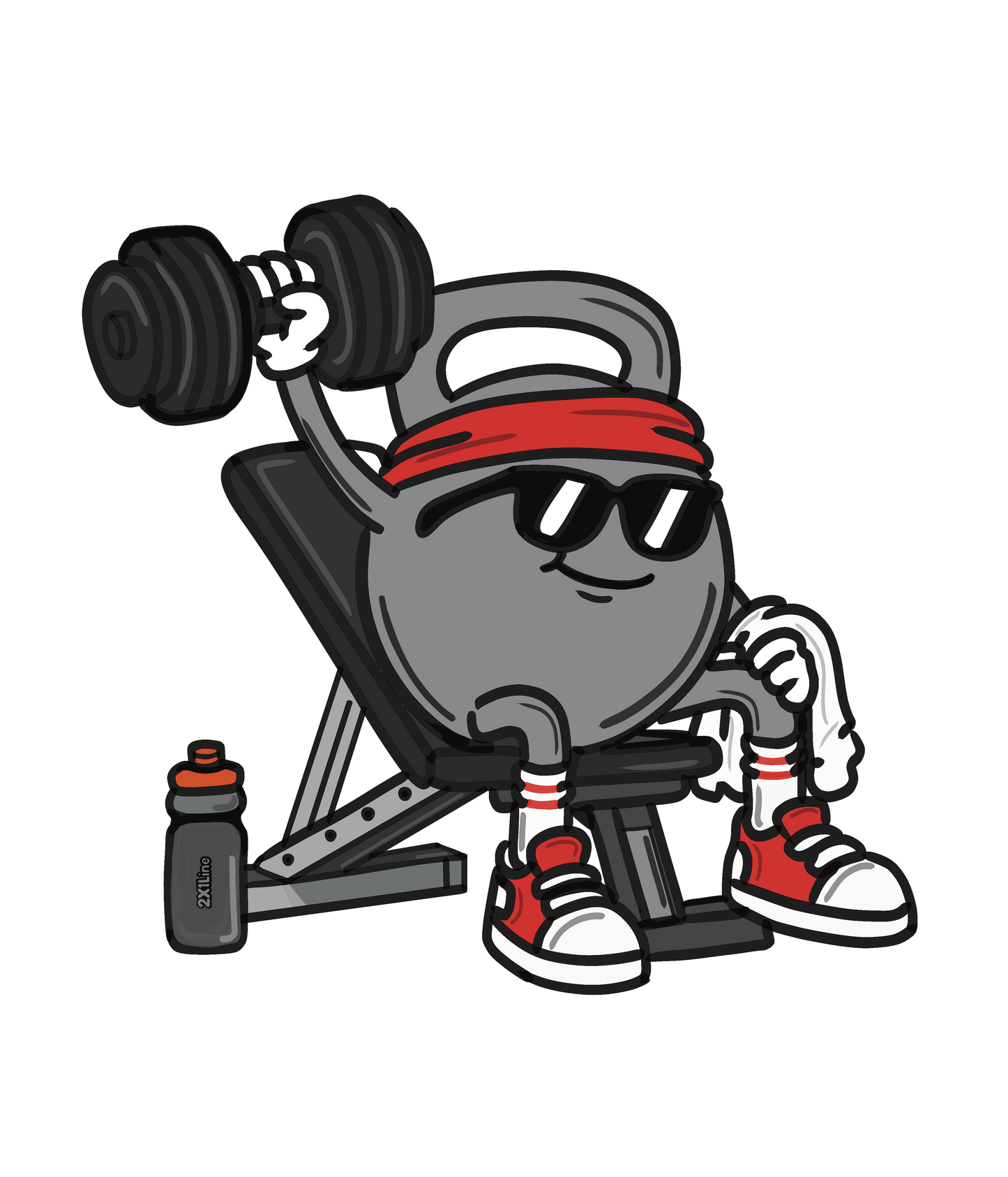 Kettlebell lifting Dumbbell |  Mesh Sportswear T-Shirt | Mens