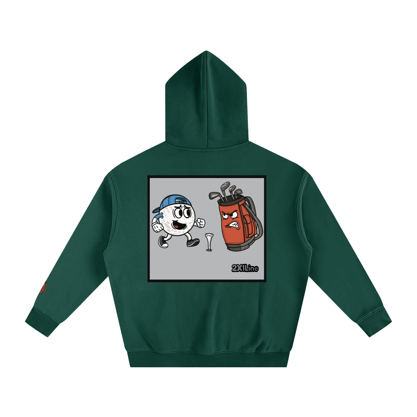 Limited Edition Golf Ball & Golf Bag | Oversize Fleeced Hoodie