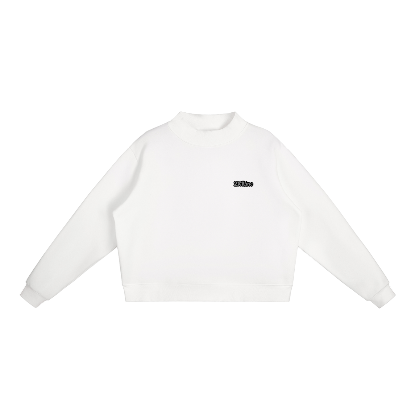 Angry Tennis Ball | Essential Mock-Neck Sweatshirt | Womens