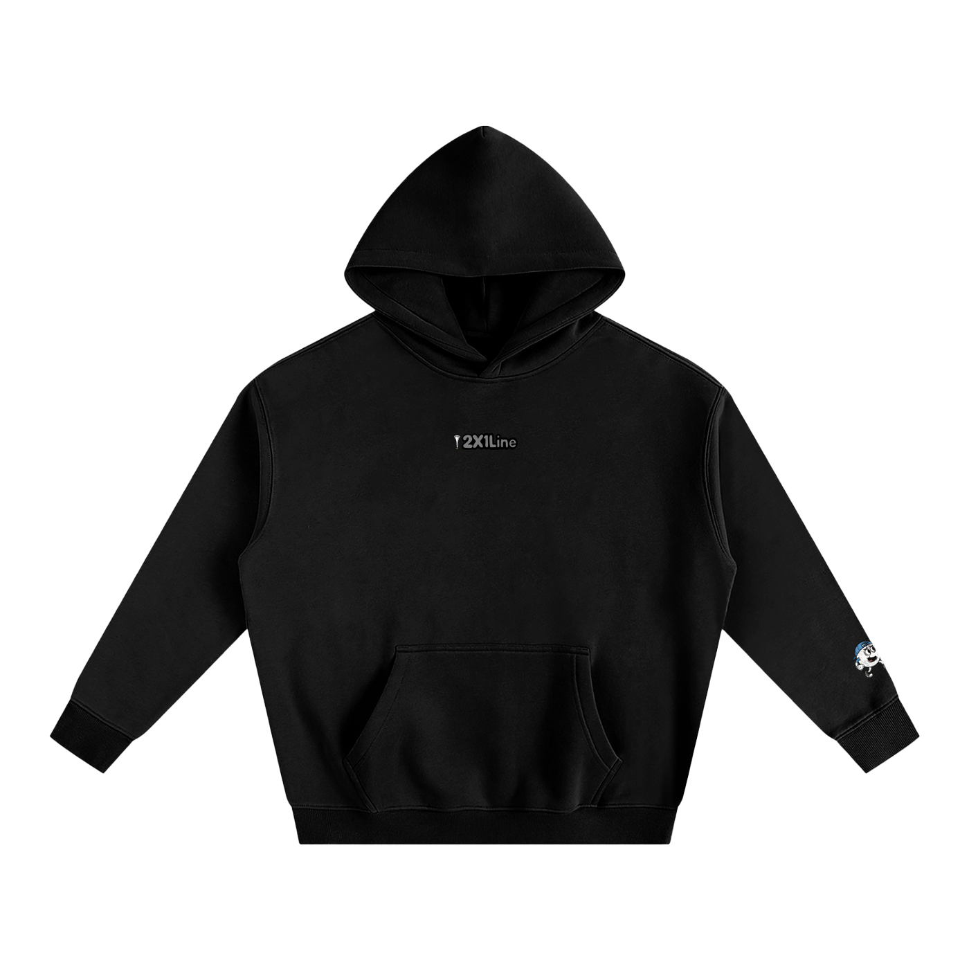 Limited Edition Golf Ball in Golf Cart | Oversize Fleeced Hoodie