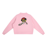 Angry Tennis Ball | Essential Mock-Neck Sweatshirt | Womens