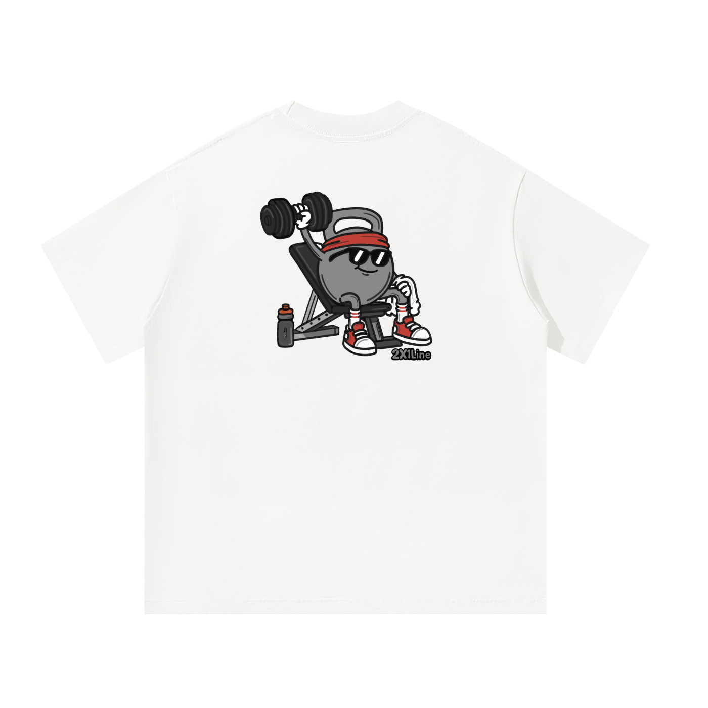 Kettlebell with Dumbbell | Oversized T-Shirt