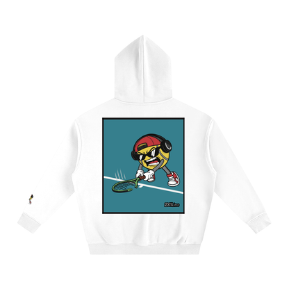 Limited Edition Angry Tennis Ball | Oversize Fleeced Hoodie