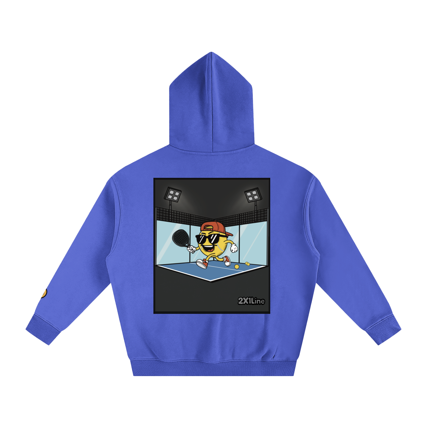 Limited Edition Padel Ball with Racket | Oversize Fleeced Hoodie