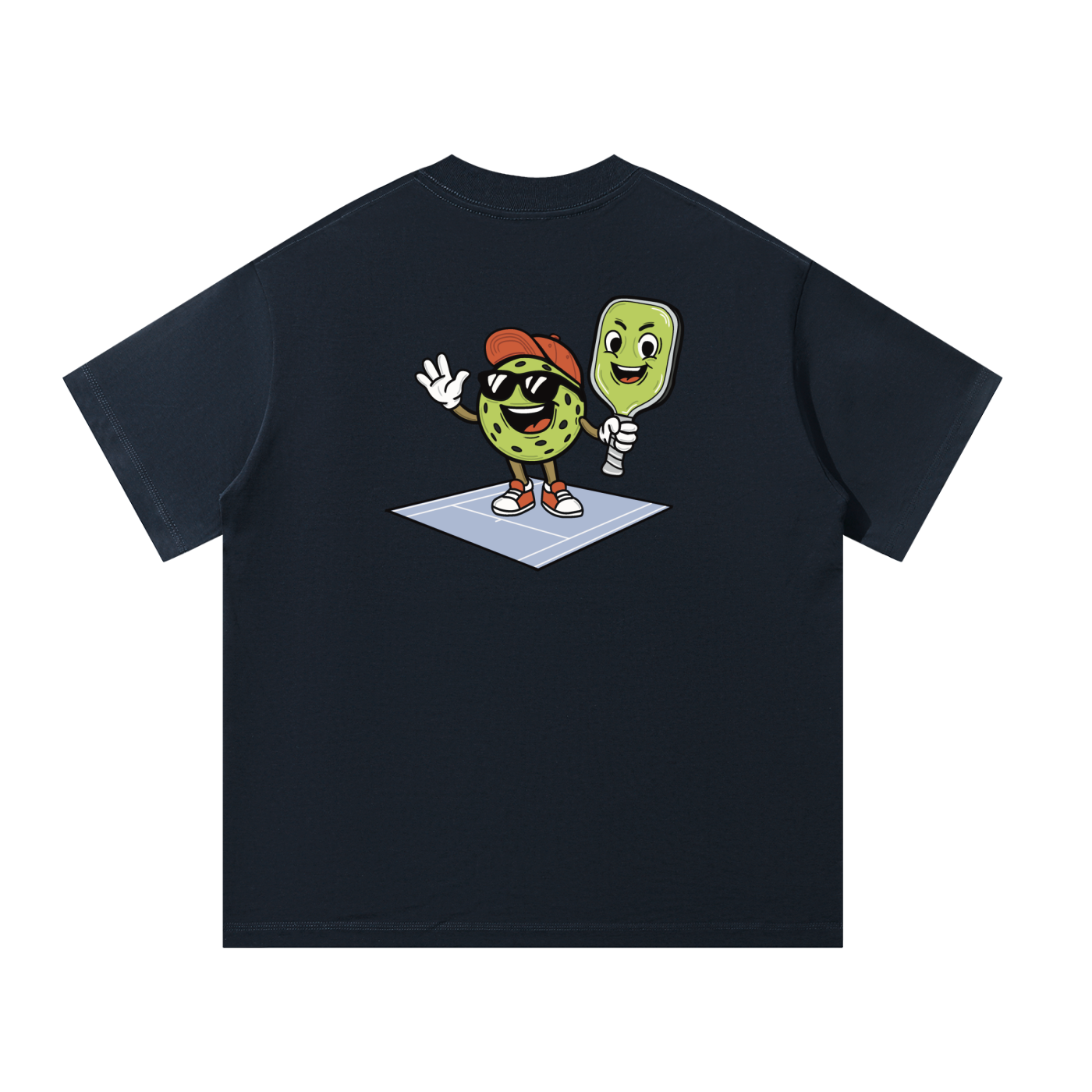Pickleball & Bat | Oversized T-Shirt