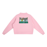 Padel Ball & Padel Racket | Essential Mock-Neck Sweatshirt | Womens