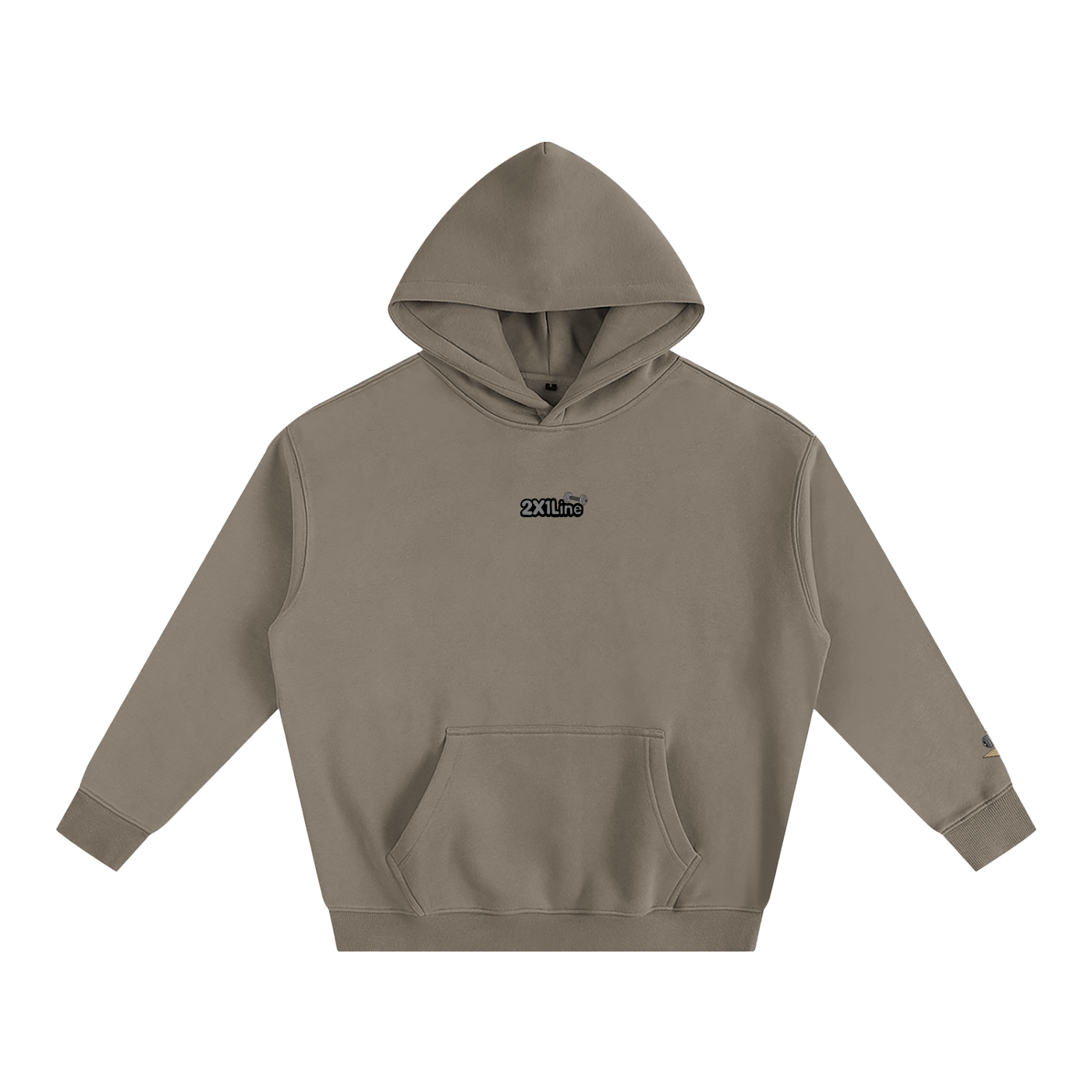Limited Edition Kettlebell with Dumbbell | Oversize Fleeced Hoodie