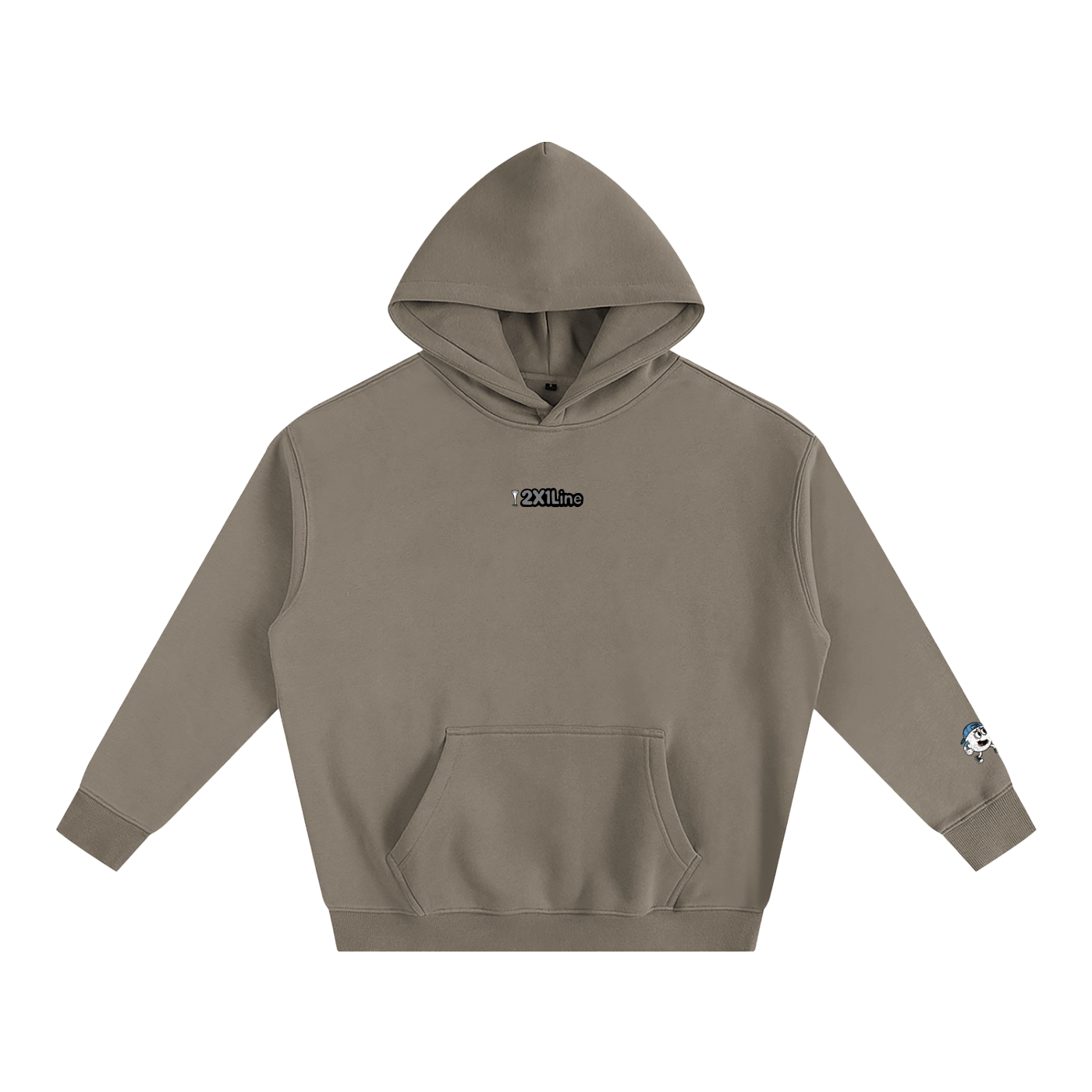 Limited Edition Golf Ball in Golf Cart | Oversize Fleeced Hoodie