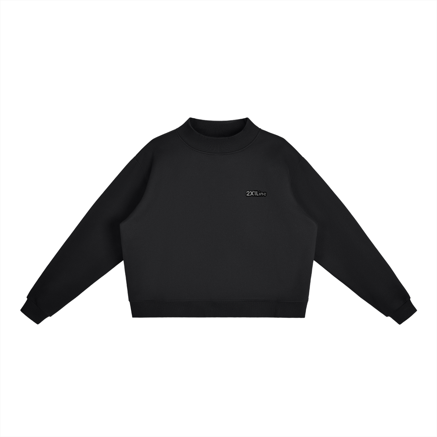 Angry Tennis Ball | Essential Mock-Neck Sweatshirt | Womens