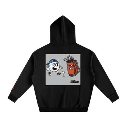 Limited Edition Golf Ball & Golf Bag | Oversize Fleeced Hoodie