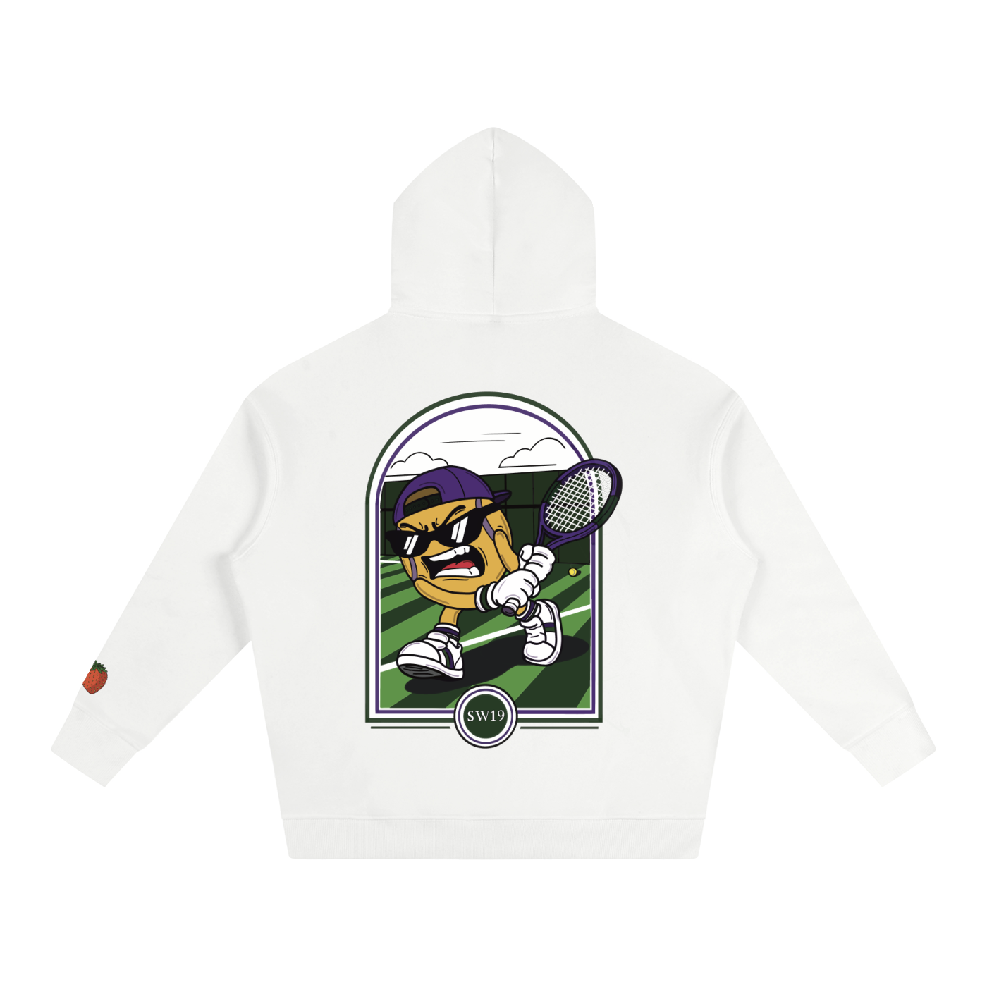 Centre Court Tennis | Oversized Fleeced Hoodie