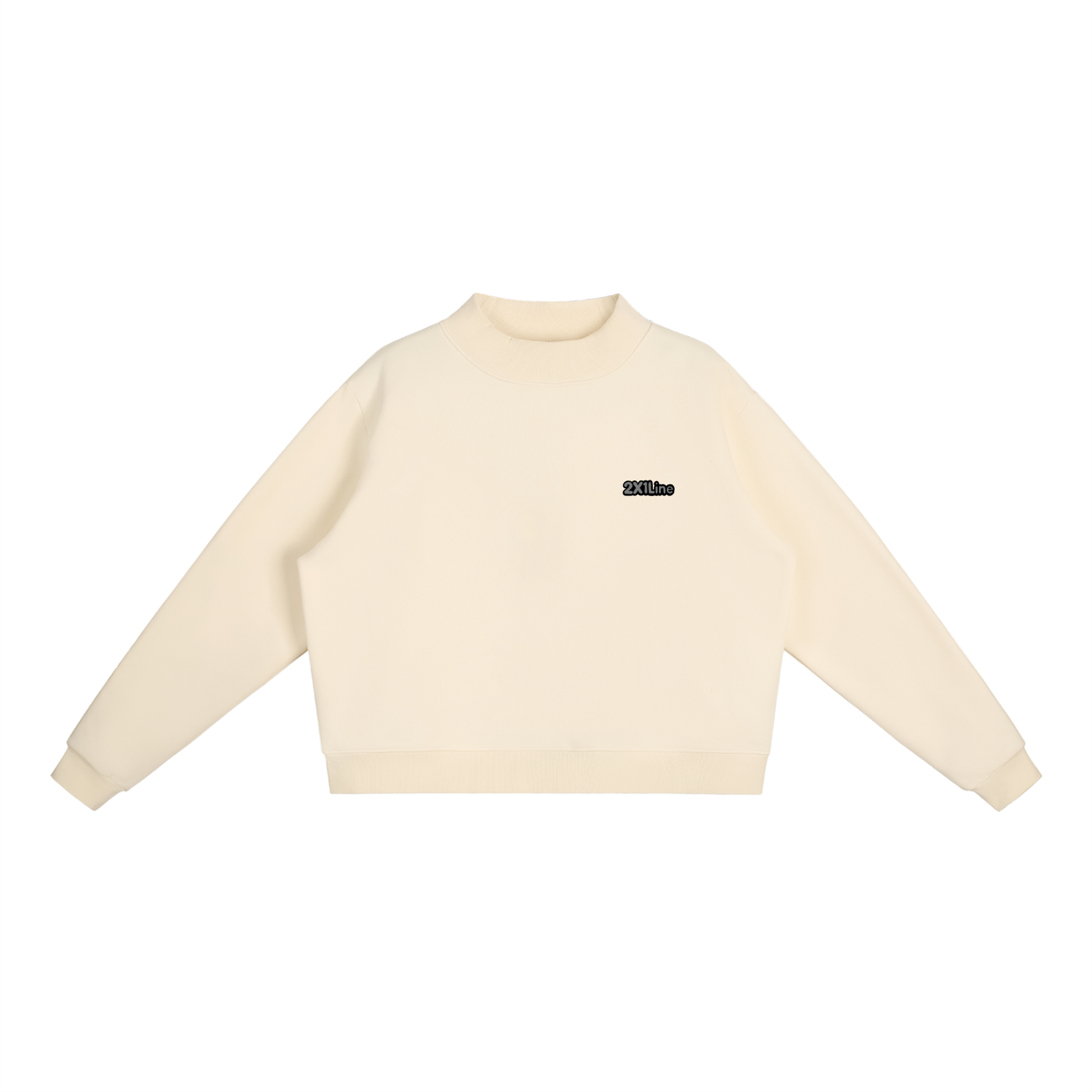 Golf Ball & Golf Bag | Essential Mock-Neck Sweatshirt | Womens