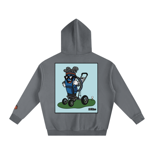 Limited Edition Golf Bag on Trolley | Oversize Fleeced Hoodie