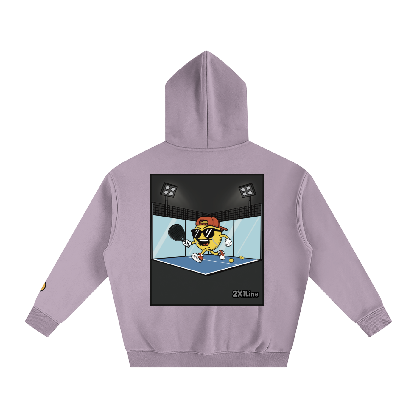 Limited Edition Padel Ball with Racket | Oversize Fleeced Hoodie