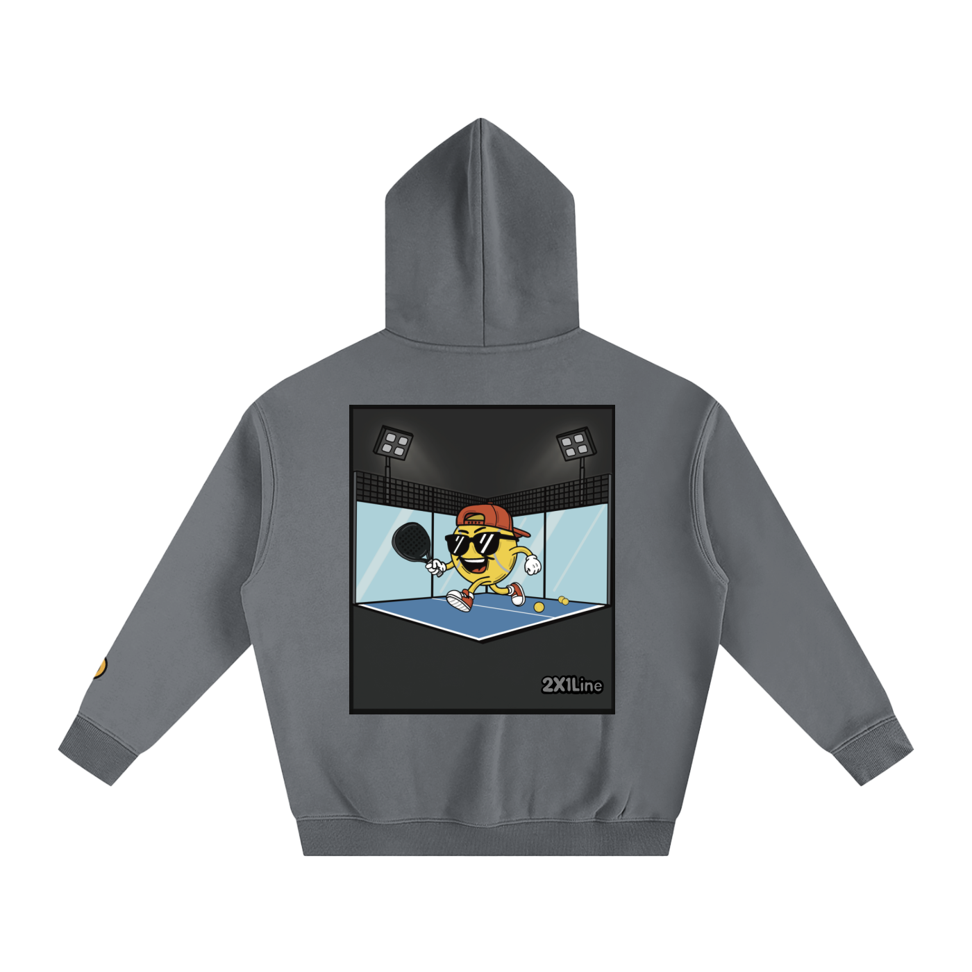 Limited Edition Padel Ball with Racket | Oversize Fleeced Hoodie