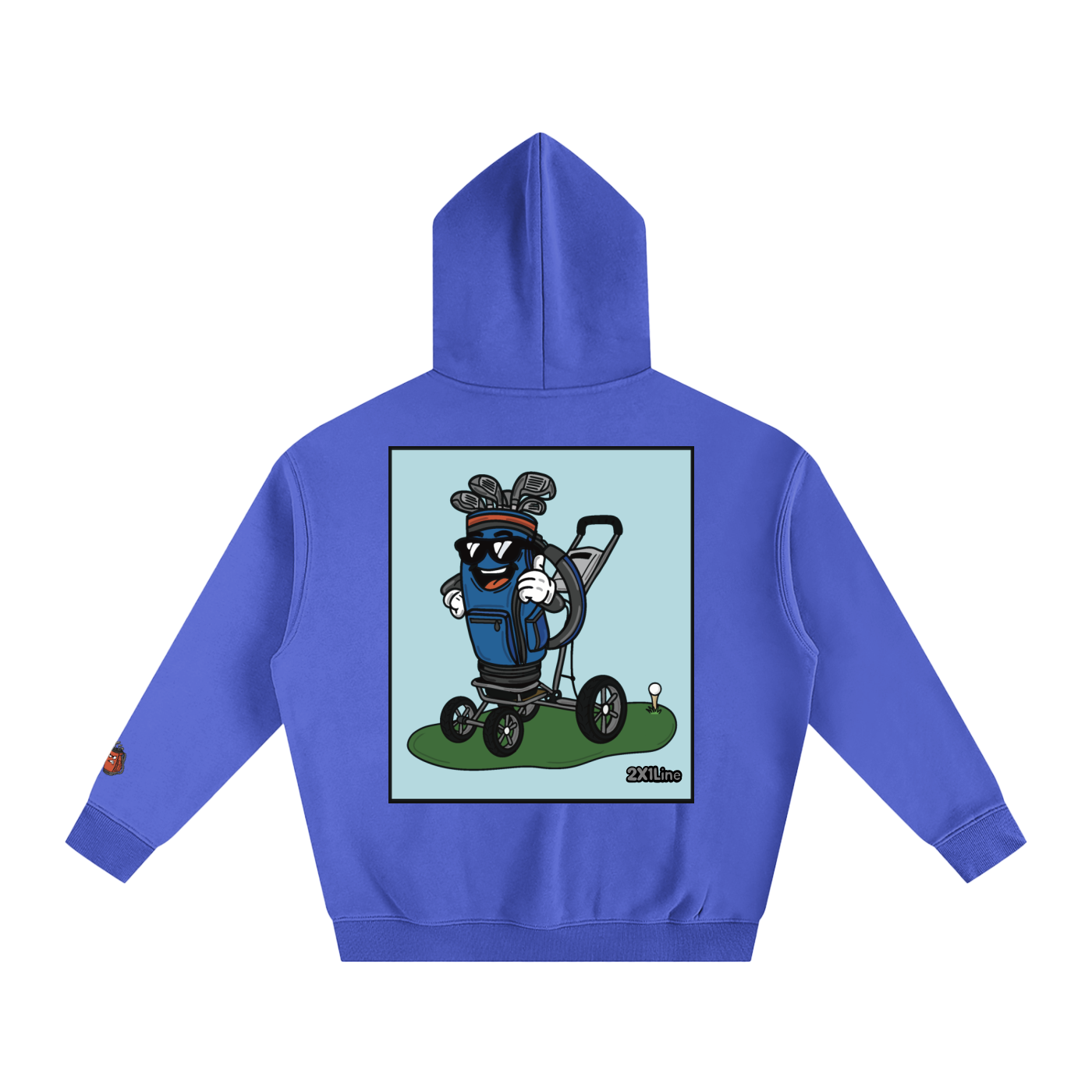 Limited Edition Golf Bag on Trolley | Oversize Fleeced Hoodie