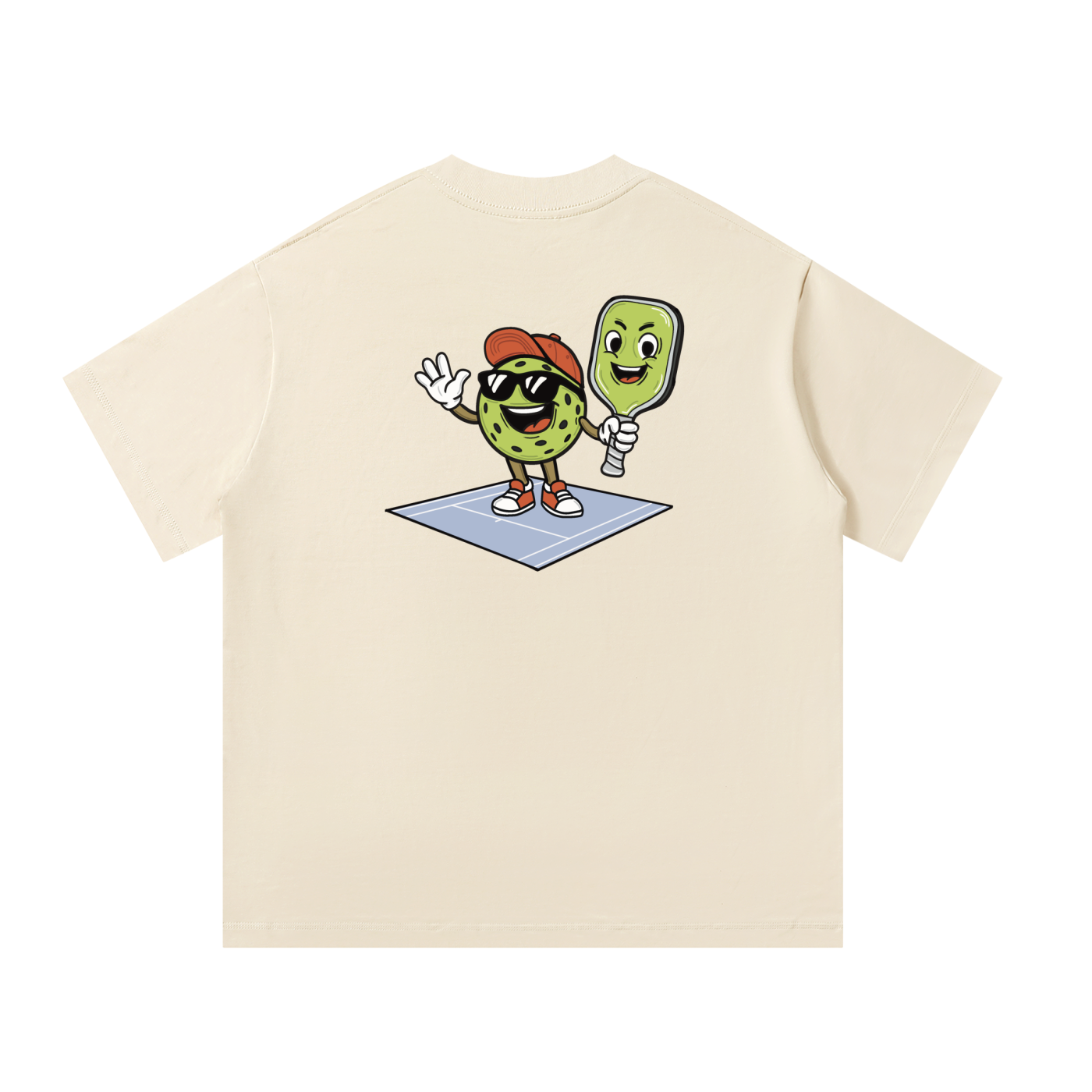 Pickleball & Bat | Oversized T-Shirt
