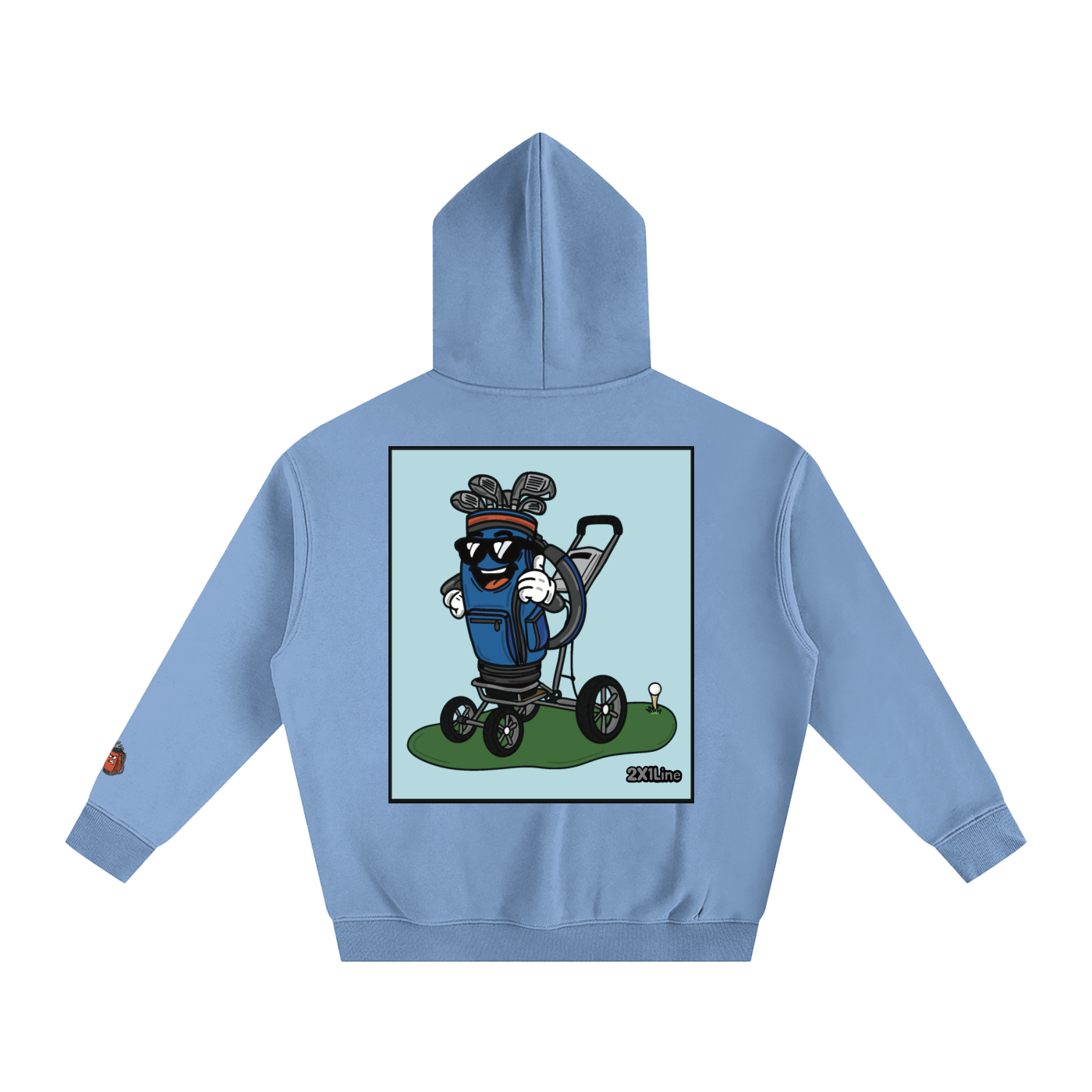 Limited Edition Golf Bag on Trolley | Oversize Fleeced Hoodie