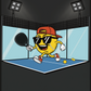 Limited Edition Padel Ball with Racket | Oversize Fleeced Hoodie