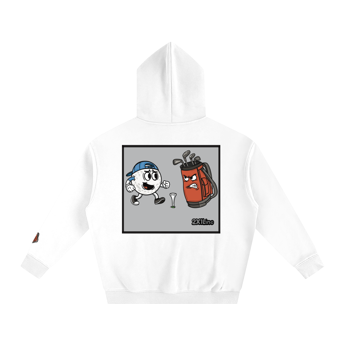 Limited Edition Golf Ball & Golf Bag | Oversize Fleeced Hoodie
