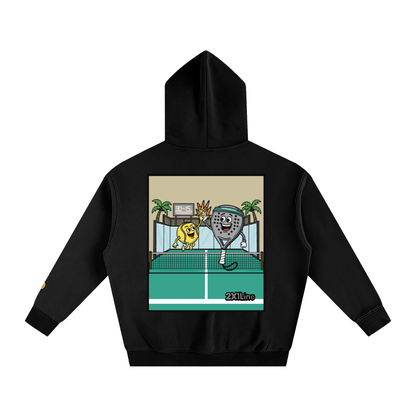 Limited Edition Padel Racket & Ball | Oversize Fleeced Hoodie