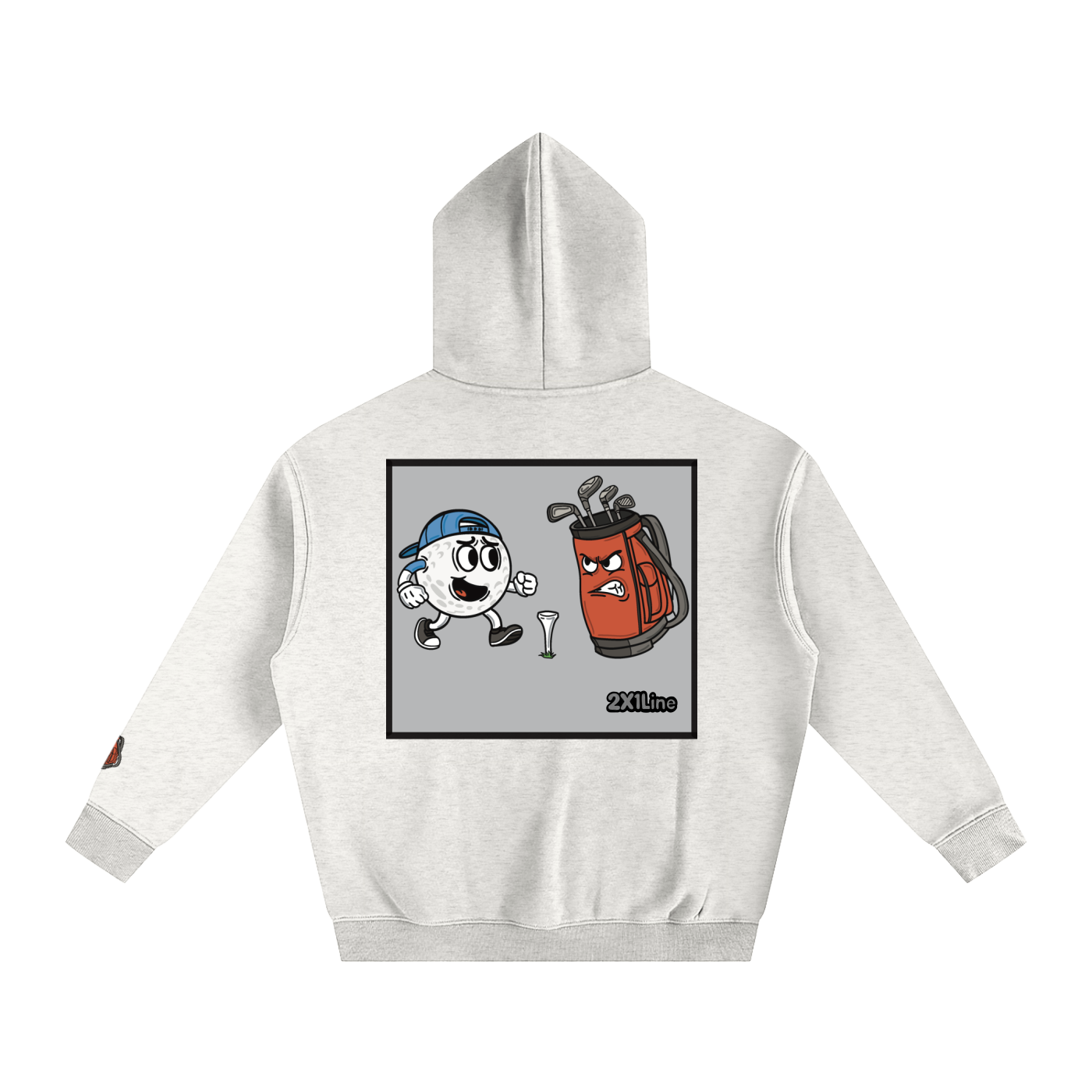 Limited Edition Golf Ball & Golf Bag | Oversize Fleeced Hoodie