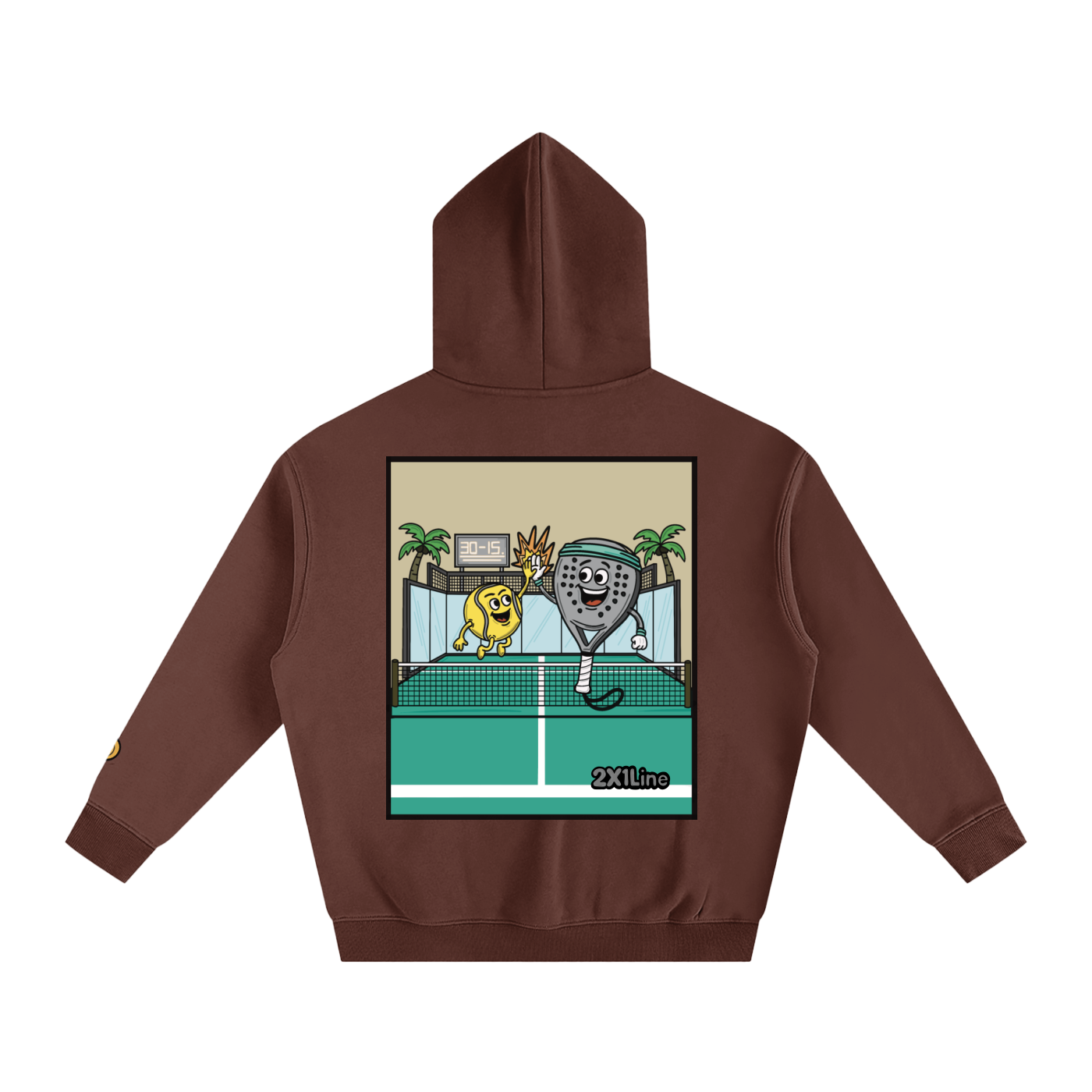 Limited Edition Padel Racket & Ball | Oversize Fleeced Hoodie