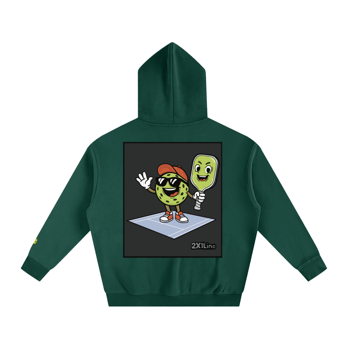 Limited Edition Pickleball & Bat | Oversize Fleeced Hoodie
