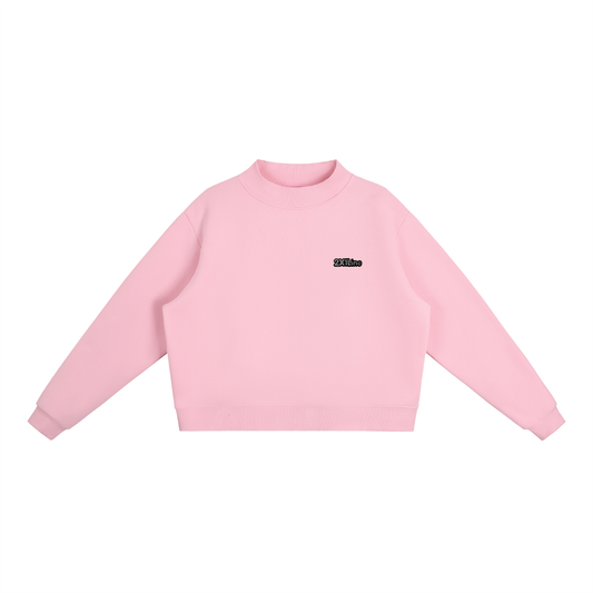 Angry Tennis Ball | Essential Mock-Neck Sweatshirt | Womens