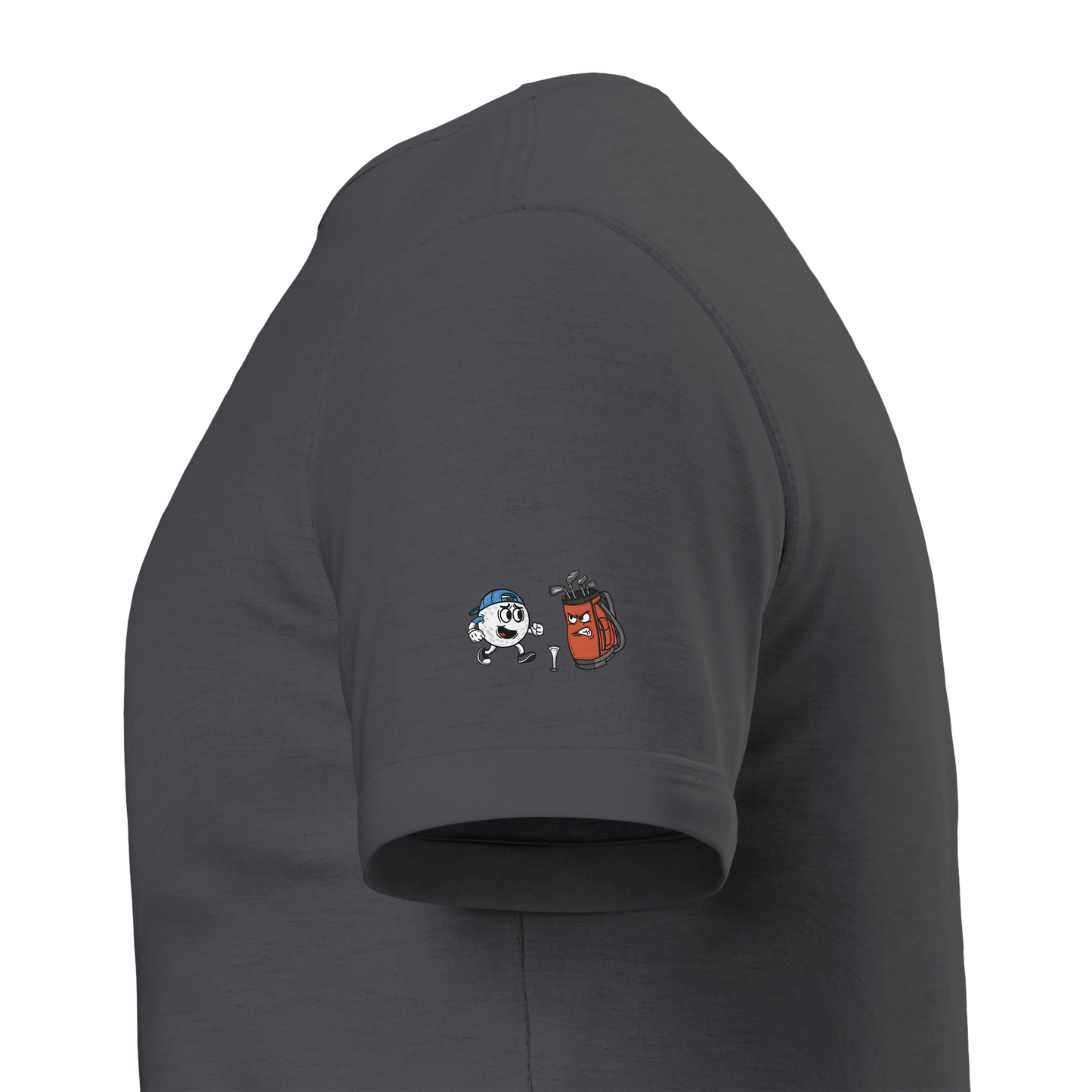 Golf Ball & Golf Bag | Crewneck T-Shirt