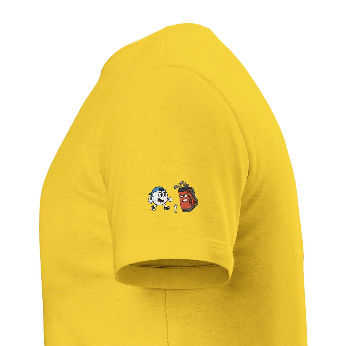 Golf Ball & Golf Bag | Crewneck T-Shirt