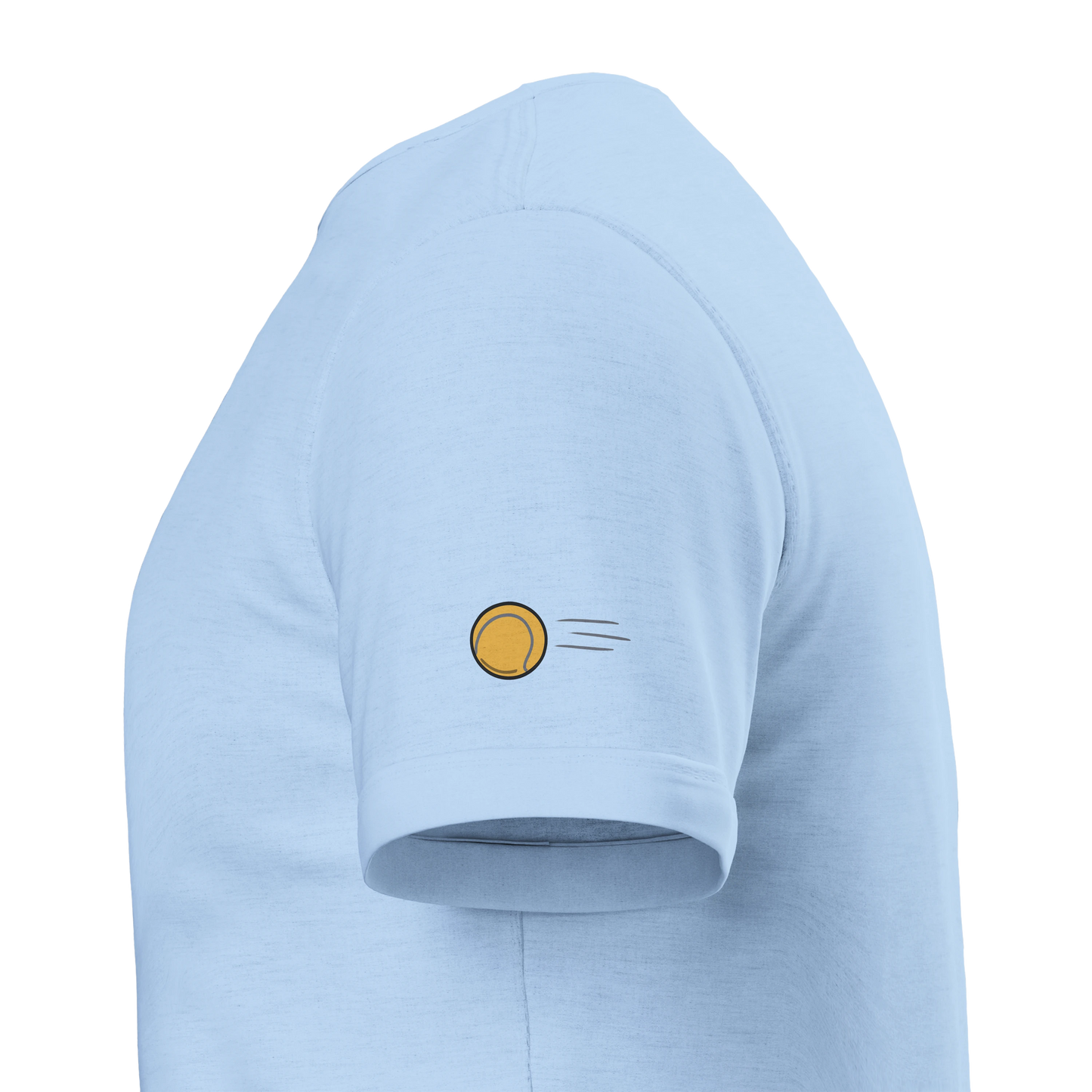 Padel Ball & Padel Racket | Crewneck T-Shirt