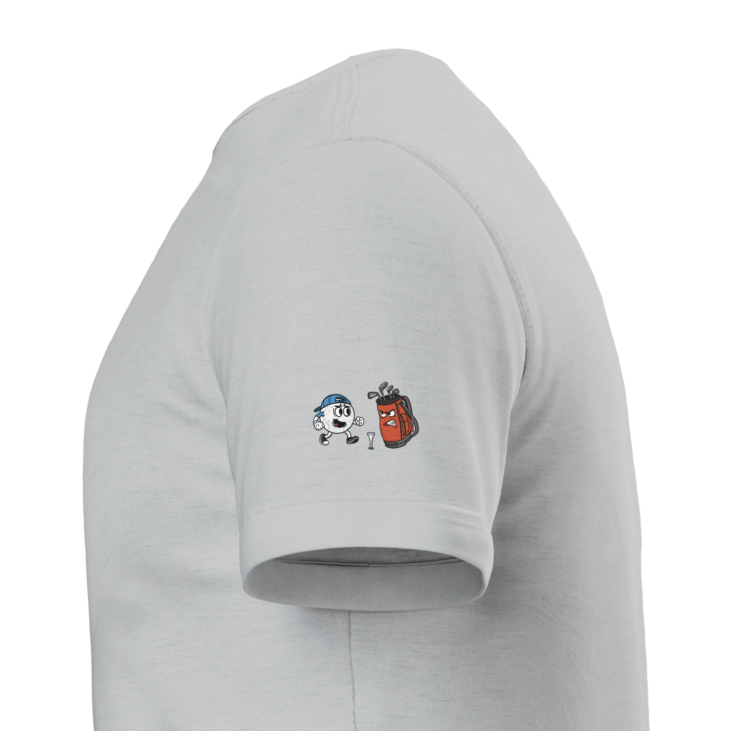 Golf Ball & Golf Bag | Crewneck T-Shirt