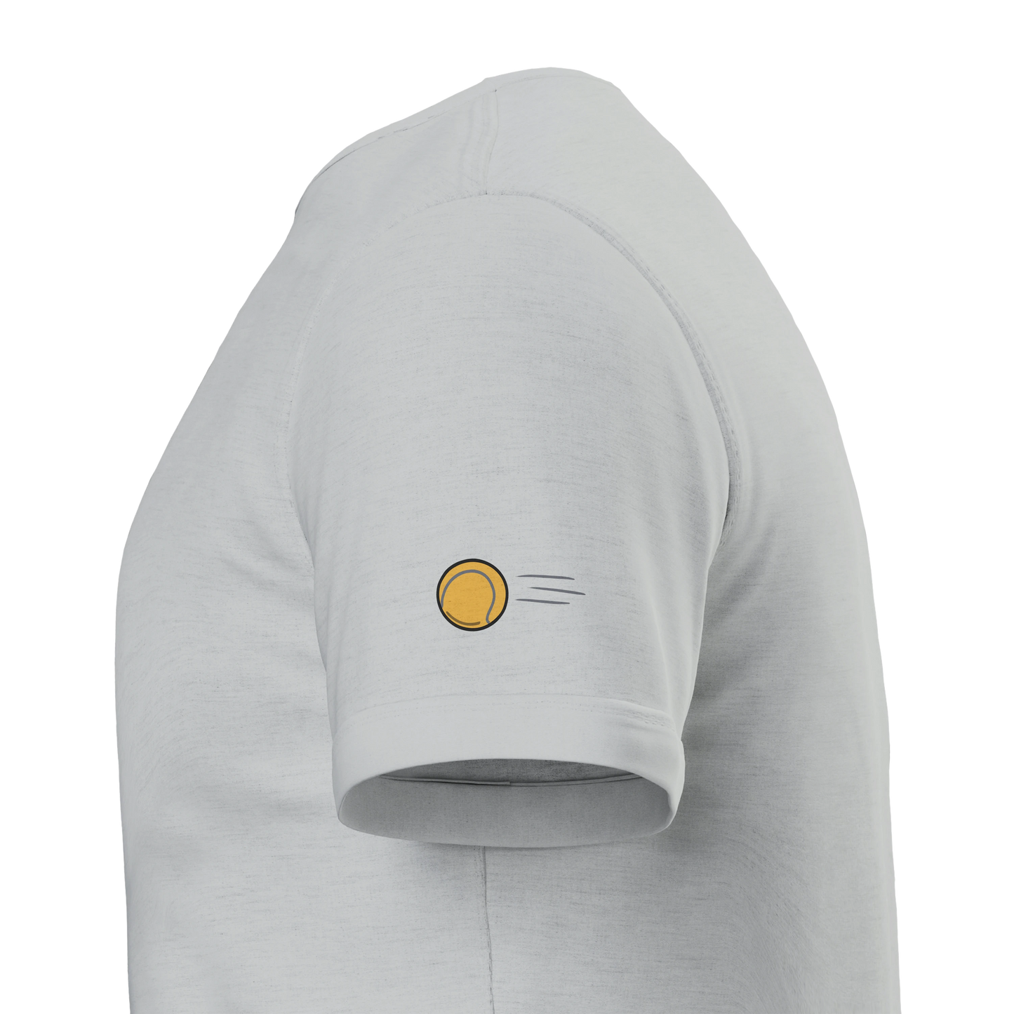 Padel Ball & Padel Racket | Crewneck T-Shirt