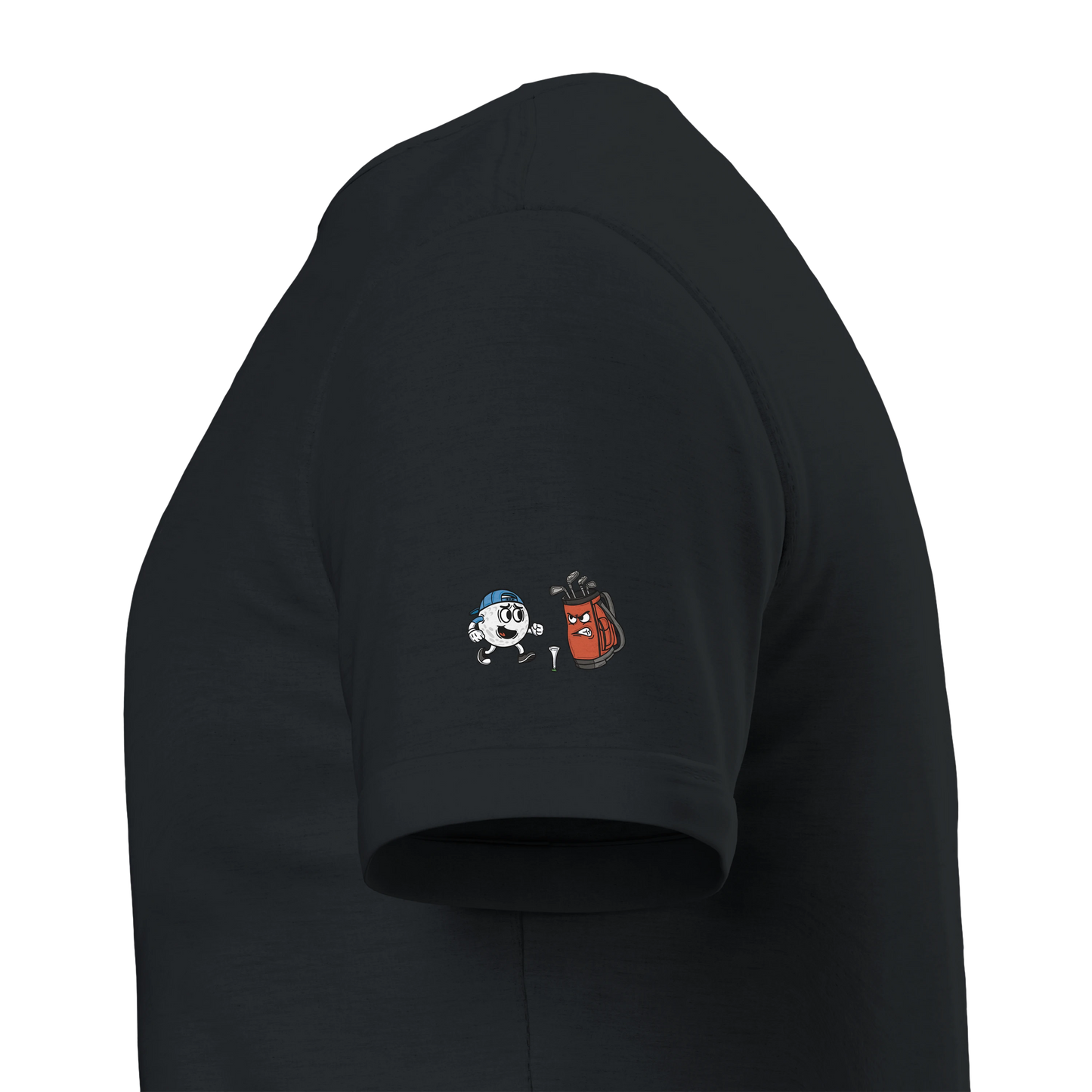 Golf Ball & Golf Bag | Crewneck T-Shirt