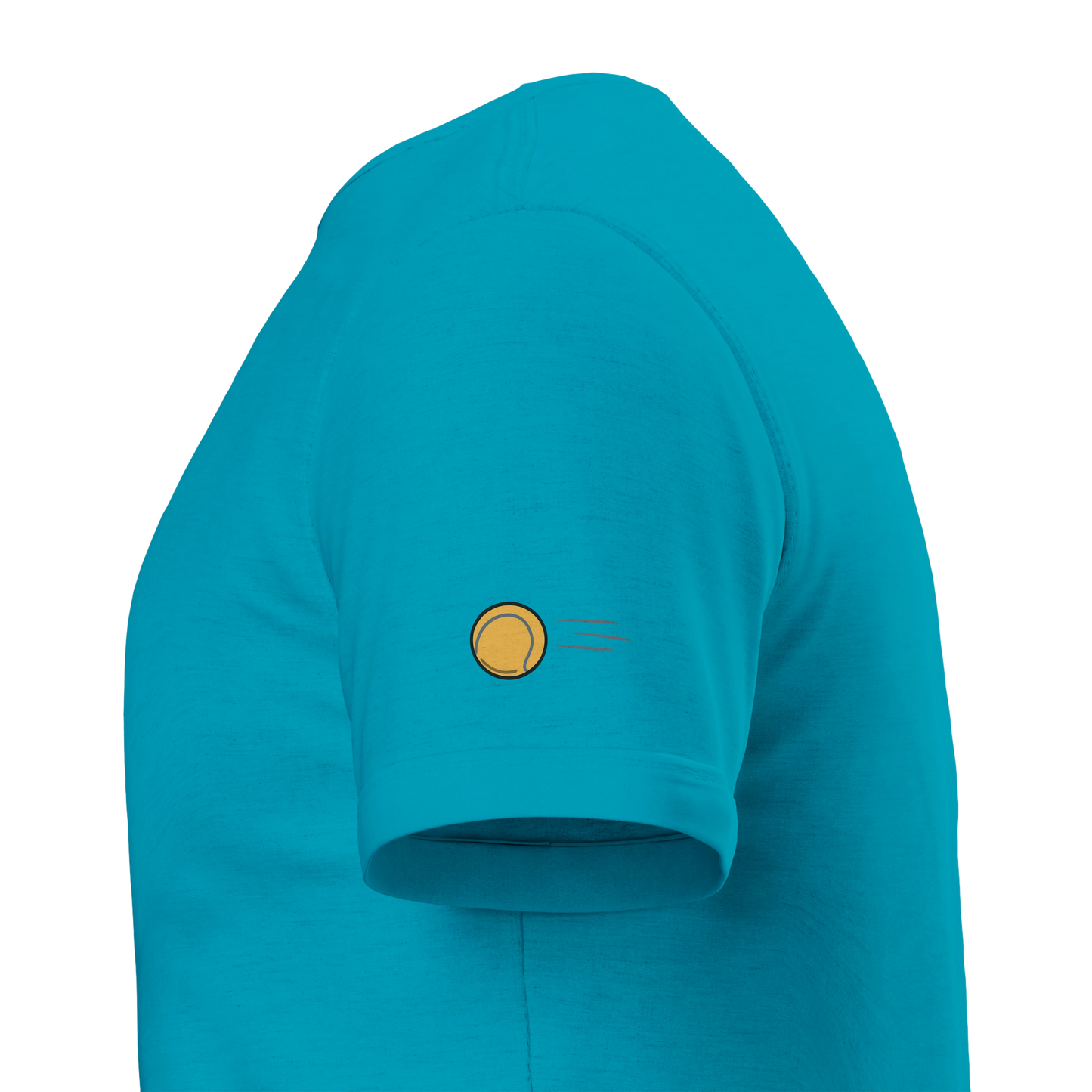 Padel Ball & Padel Racket | Crewneck T-Shirt