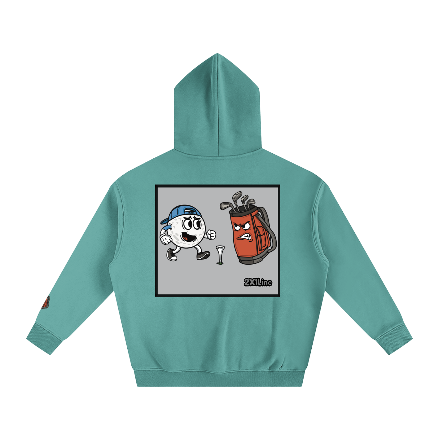 Limited Edition Golf Ball & Golf Bag | Oversize Fleeced Hoodie